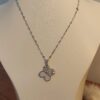 collier papillon infinity argent 01