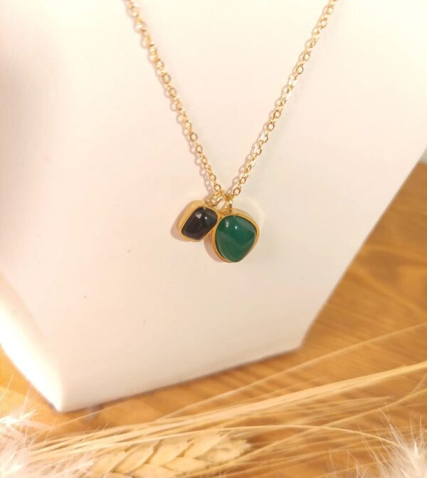 collier emeraude vert noir 01